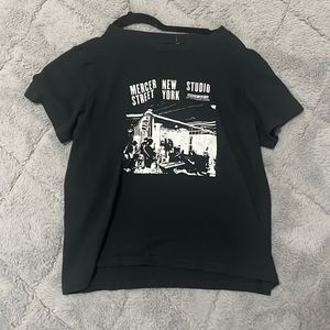 brandyMelville a John Galt Mercer street new york studio graphic black and white